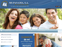 Tablet Screenshot of ms-panama.com